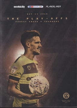 Forest Green Rovers v Tranmere Rovers Match Programme 2019-05-13